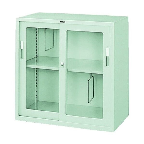 奥深引違い書庫(ガラス戸)