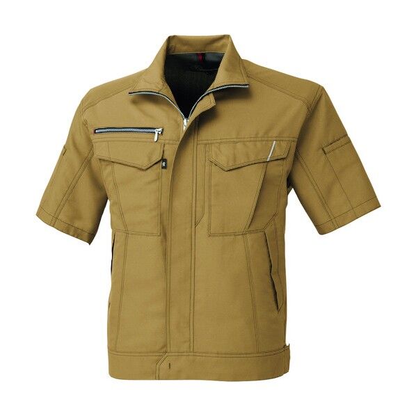 半袖ブルゾン キャメル SSサイズ A-8070-24-SS 1点