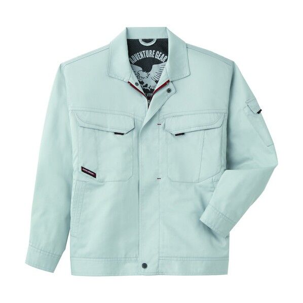 夏 長袖ジャンパー ナノアース色 Sサイズ WA10491-7-S 1点