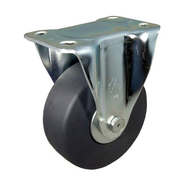 Sシリーズ520タイプ固定MCナイロンB車125mm 平戸車 520SRMCB125 1個