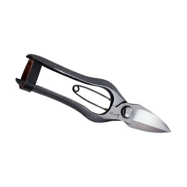 光山作 両刃剪定鋏(かぼちゃ鋏) 皮止 HT-2556 1点