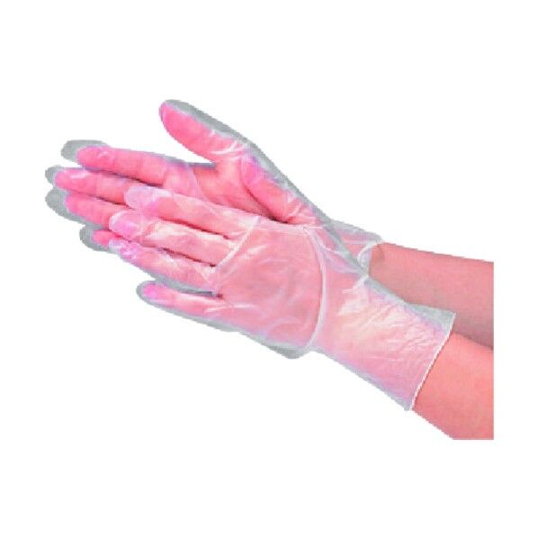 FT PVC手袋ノンパウダー L 000-23-72-13 100枚