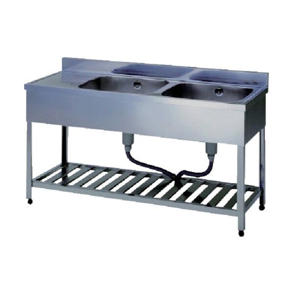 二槽水切シンクBG無ホース付右水槽