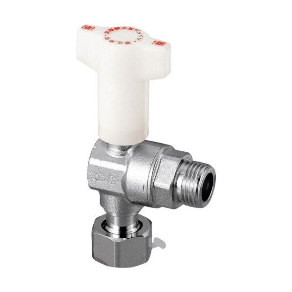 逆止弁付ボールバルブ CBL14型 ナット付アダプター×Gねじ