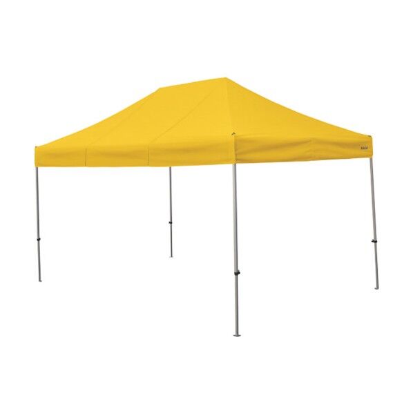 かんたんてんと 3.0m×4.5mオールアルミフレーム 黄 KA/7WA-Y 1点