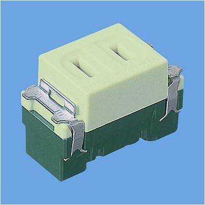 埋込コンセント(ライトグリーン) WN1001LG10 10個