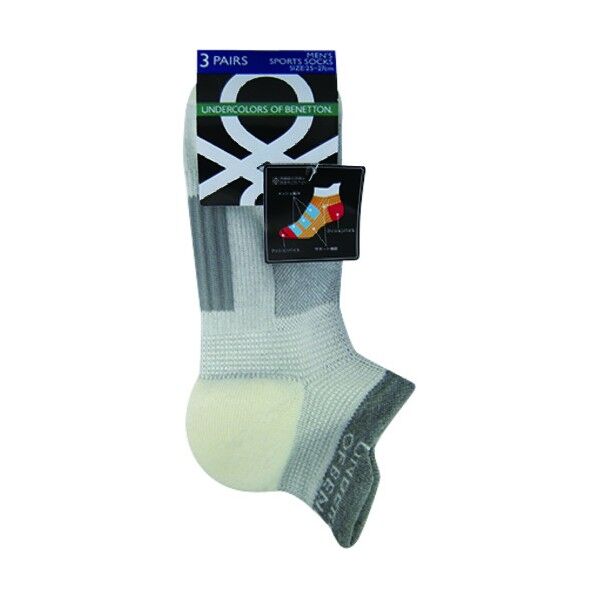 BN A316スポーツソックス スニーカー無地 159478 3足