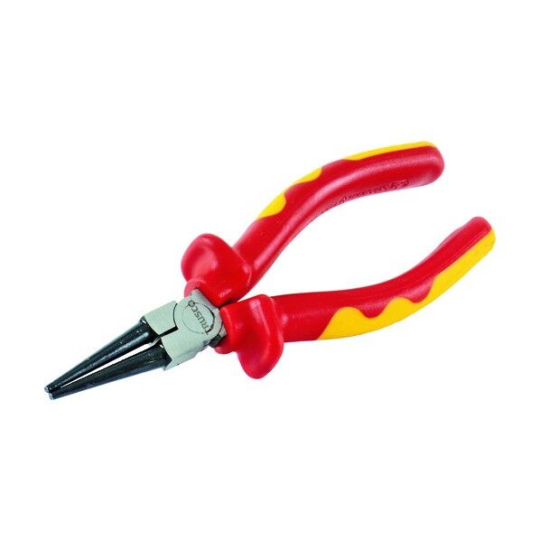 絶縁ラウンドノーズプライヤー160mm