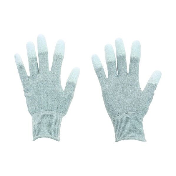 銅繊維入ESD手袋(指先コーティング仕様).