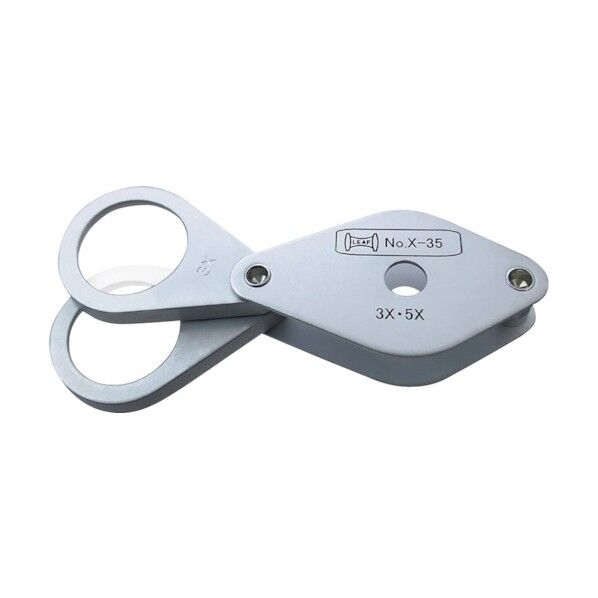 3枚出ルーペ 3× 4× 5× X-345 1点