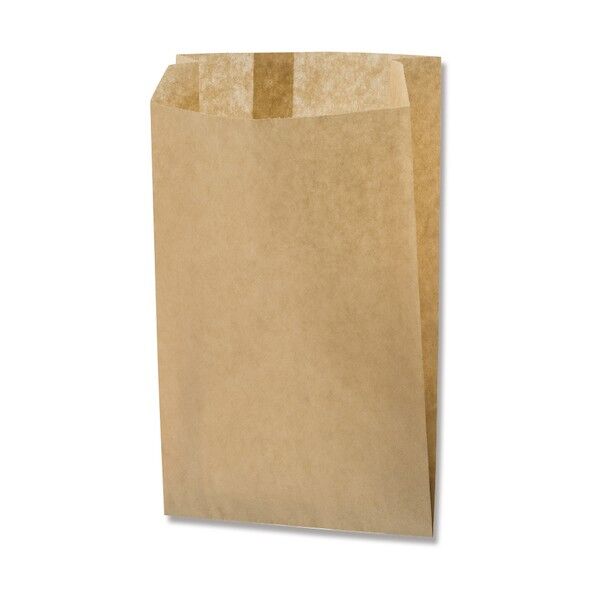 食品袋 耐油ガゼットパック 小 未晒無地 100枚 004164110 100枚