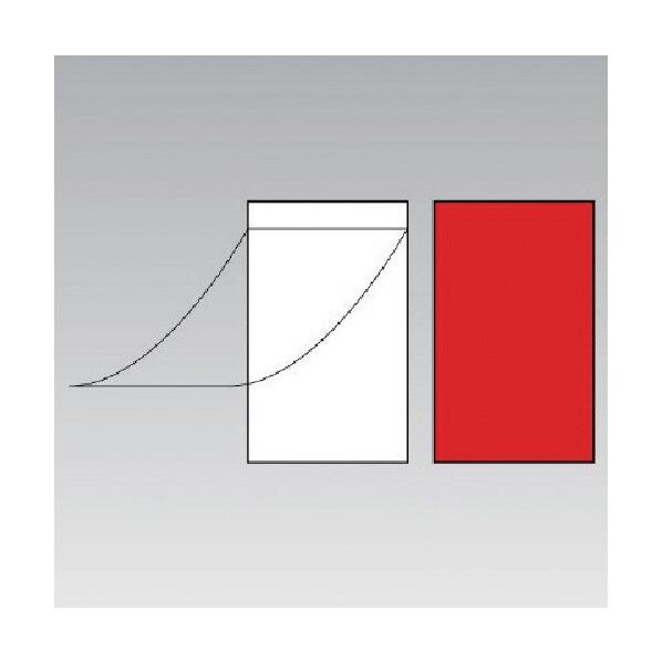 顔写真用マグネットケースゴムマグネット+透明塩ビ90×55mm