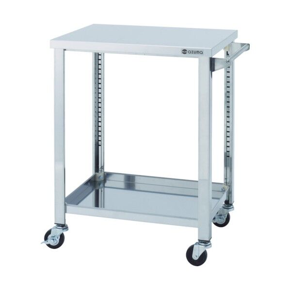 ステンレス製ツールワゴン WGシリーズ 2段 引出しなし