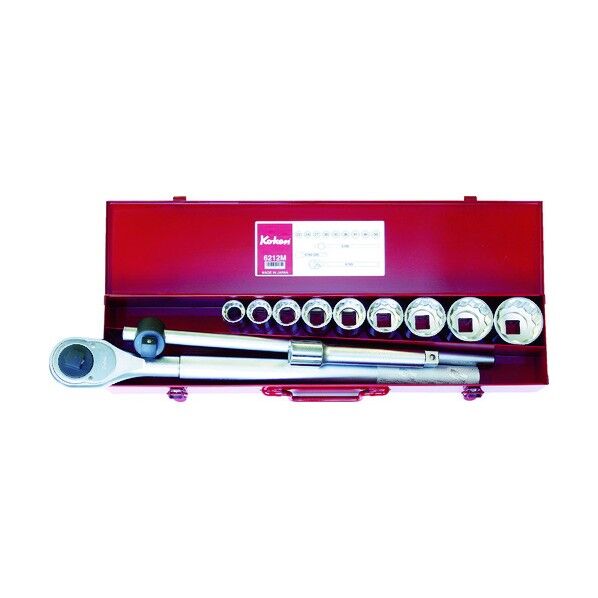 3/4sq.ソケットセット12角cs. 6212M 1