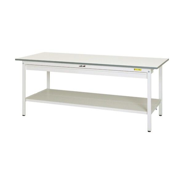 ワークテーブル 150シリーズ 固定式 ワイド引出し付 SUP-1875WTT-WW 1点