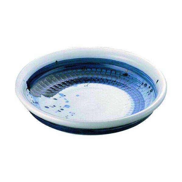 エムズジャパン ゴス刷毛目8.0大皿 深 B03-34 ROO3701 1個