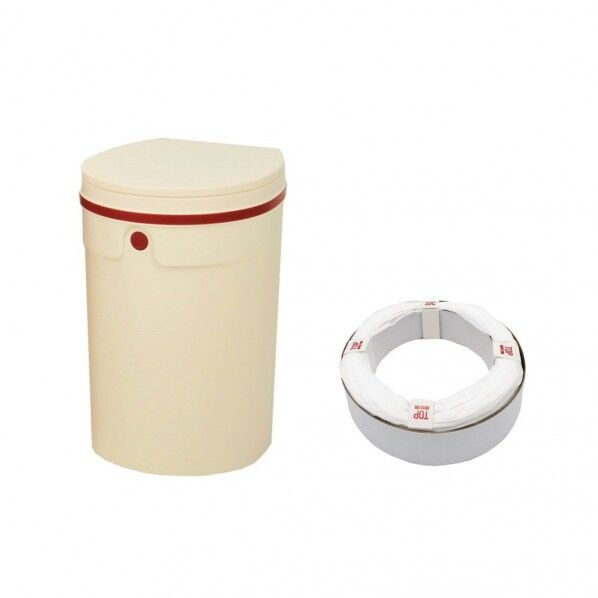 DEO・PAIL デオペールミニ 12L おむつ処理ポット 抗菌防臭 専用カセット1個付 アイボリー
