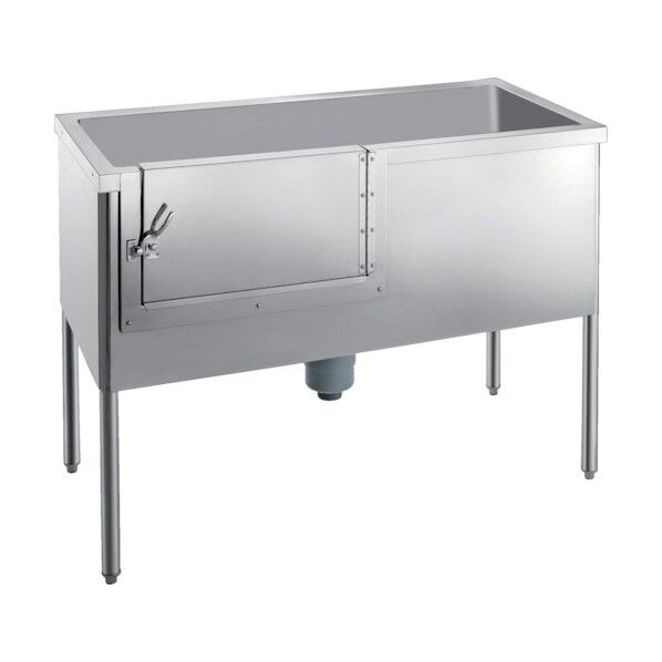 SUS304ドッグバスバックガ-ドなし1200×550×900 10-1105-16 1点