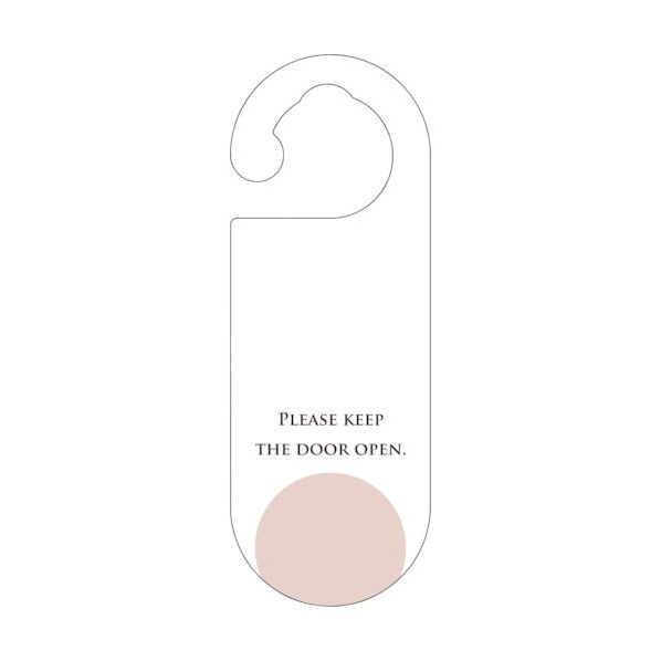 ドアノブサイン換気中 DNS_14 6300021288 1点