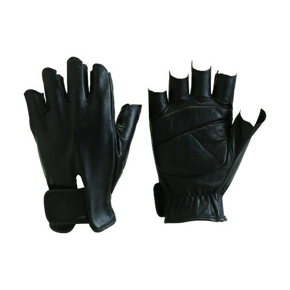 防振・防滑手袋(ハーフフィンガー)