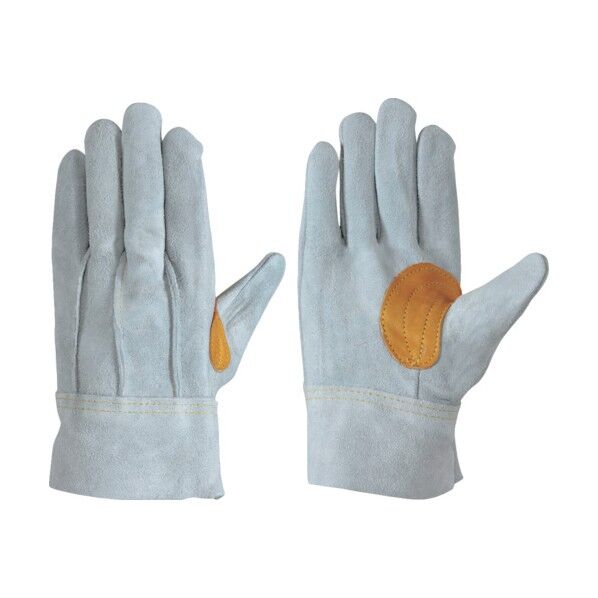 牛床革手袋背縫い当付107AP銀当付