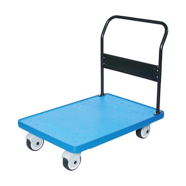 MKP 樹脂製運搬車 (キャスター金具樹脂・固定ハンドルタイプ)