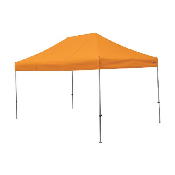 かんたんてんと 3.0m×4.5mスチール&アルミ複合フレーム オレンジ KA/7W-OR 1点