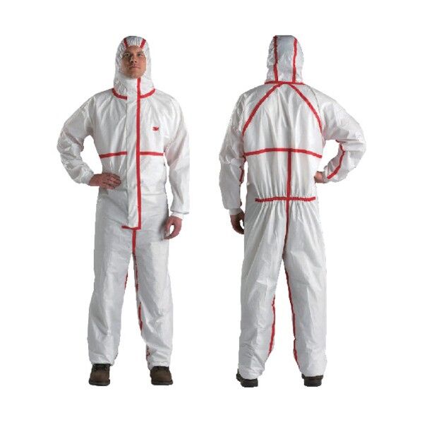 化学防護服 ホワイト M 4565 M 1点