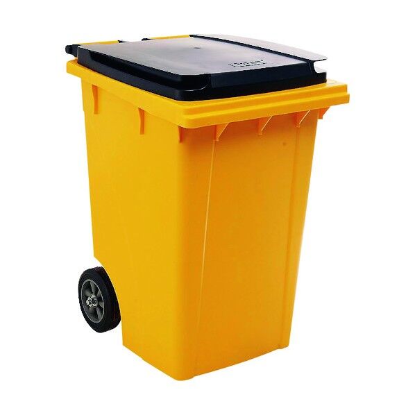 ロールアウトコンテナ 1021 190L イエロー イエロー 190L KTL4402 1個