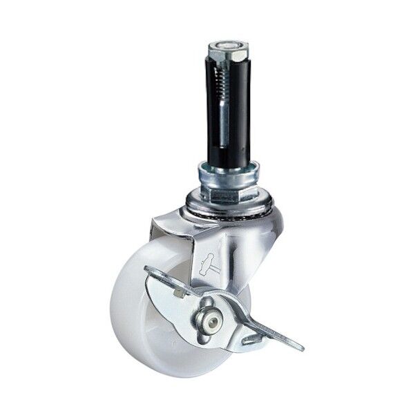 EUシリーズ自在SP付ナイロン車40mm 4151EU-N40-BAR01 1点