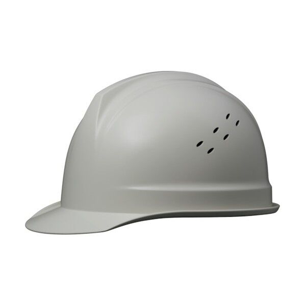 安全 ヘルメット SC-1BNV RA KP付 ライトグレー SC-1BNVRA-KP-GY 1点