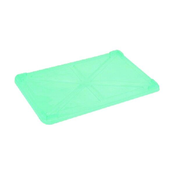 半透明カラー番重フタ 特大用 グリーン 094-56-92-57 1点