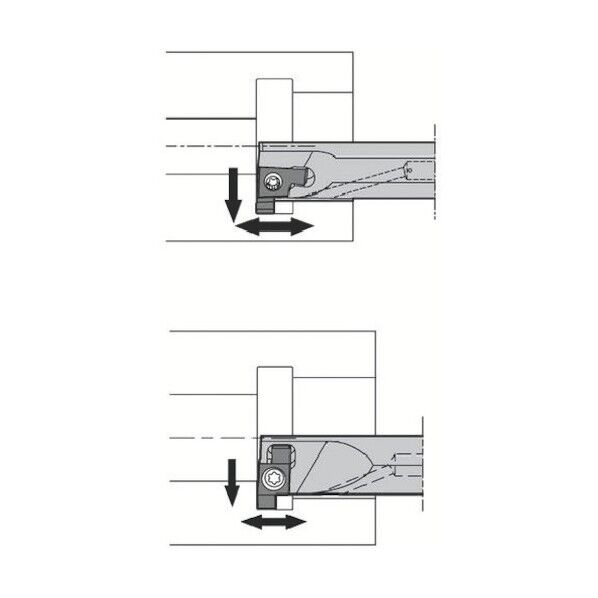 内径溝入れ加工用エクセレントバー SIGE-EH