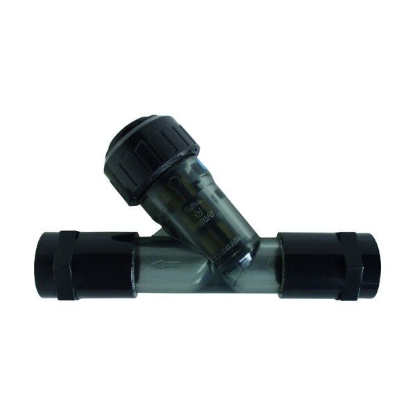 ストレーナ 本体材質PVC シール材質FKM ねじ 25A SS25TNV 1点