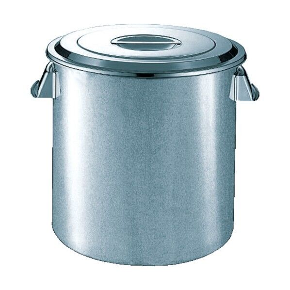 ステンレスキッチンポット蓋付