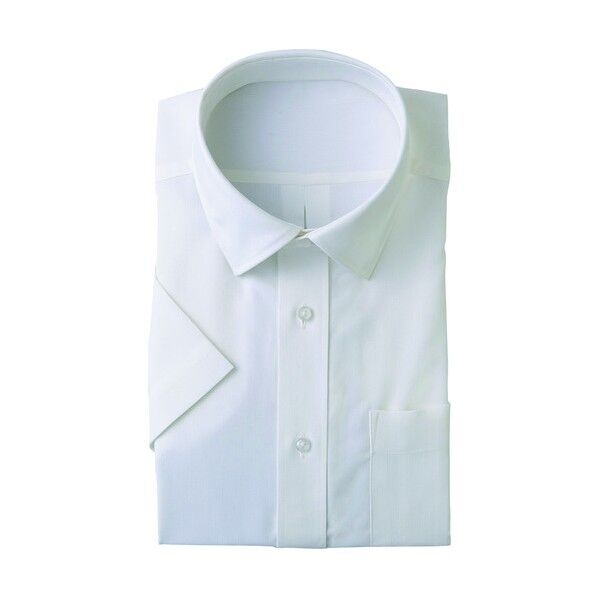 半袖カッターシャツ 001ホワイト 3L 43070 1点