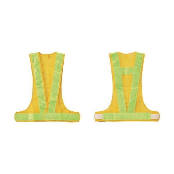 メッシュ安全ベスト(キングサイズ) キングベスト 胴回140/着丈67cm 238019 1個