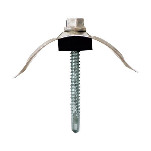 ダンバ 波座セット スレート大波用 ステンキャップ 6X60 6960S2C 1点