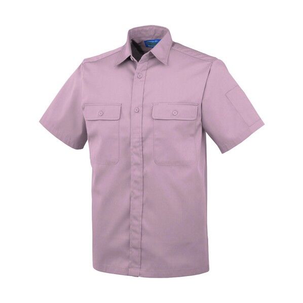 半袖シャツ267 21ラベンダ4L 267-21-4L 1点