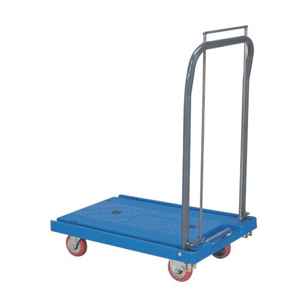 アイケー 樹脂製コンパクトハンドブレーキ付台車 380 x 700 x 135 mm PMINI-HB 1個