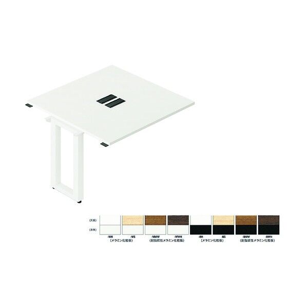 ビティー ワークテーブル BT1412RSH-WWN 1点