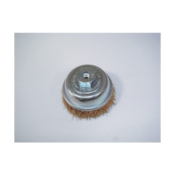 カップブラシ鋼線メッキ