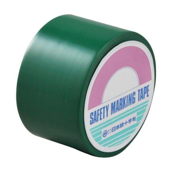 ビニールテープ(ラインテープ)BNT‐50G 緑 50mm×20m 267022 1個