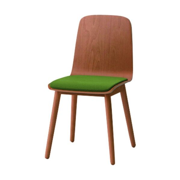 ノットワーク木脚チェア座パッド KLL-124C-MQ3 1点