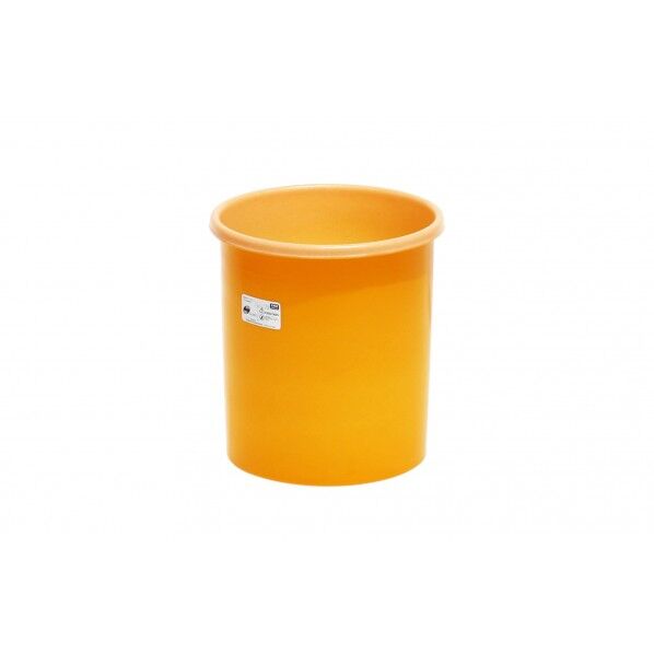※法人専用品※スイコー M型丸型容器 38L オレンジ M-38(OR) 1個
