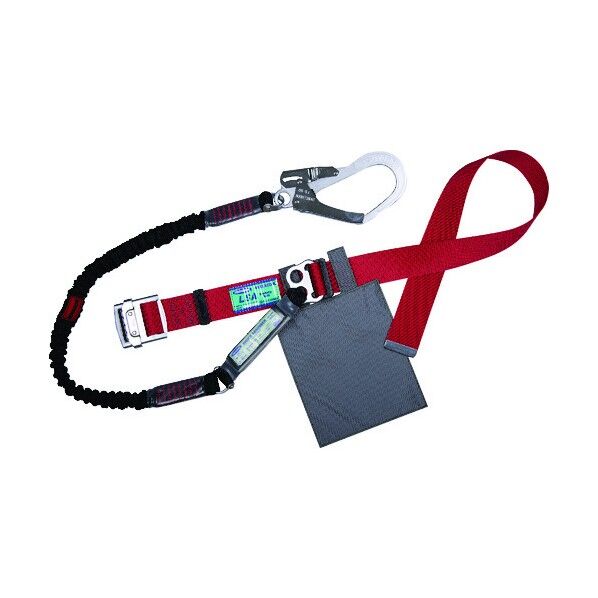 胴ベルト型安全帯 ノビロン 赤 300 x 150 x 100 mm TB-NV-599-R-BK-M-BP 1本