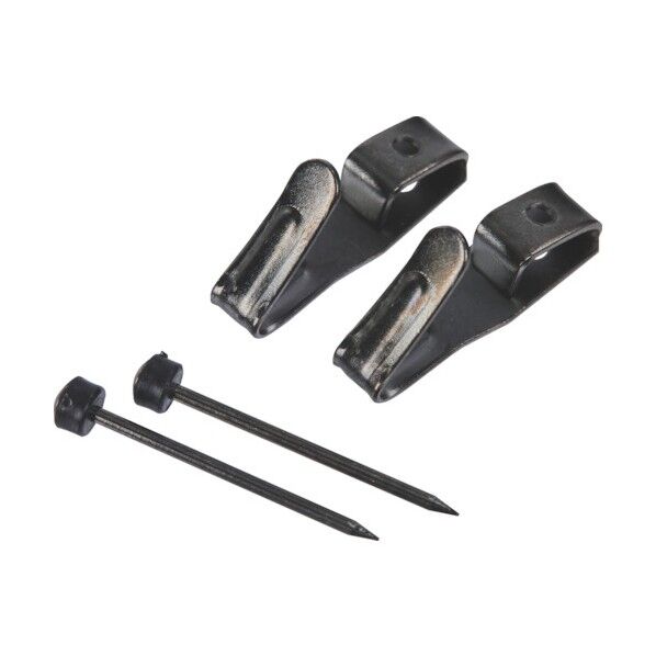 石膏ボード木壁用フック 1本針 黒 FRW-1001 1本