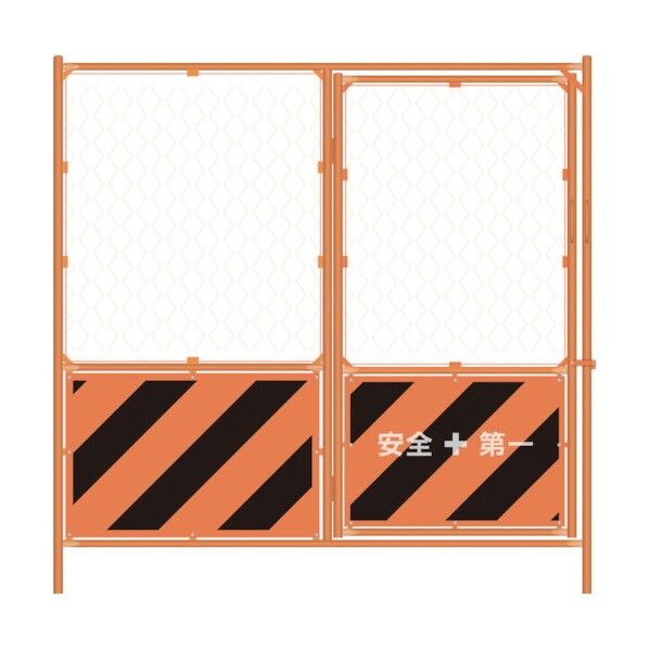 扉付フェンス 扉付フェンス