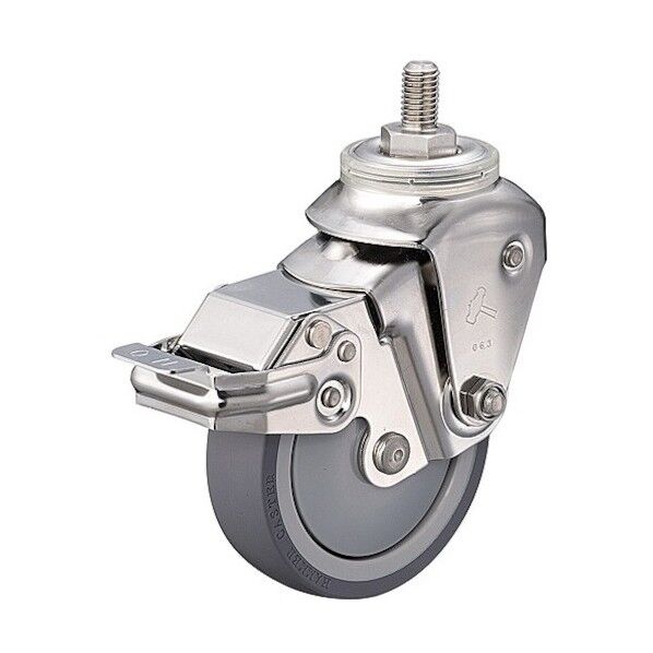 ステンレスクッションEねじ込みM12SPウレタン100mm線径2.0 935BEA-BLB100-S3-20 1