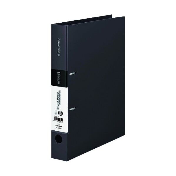 シンプリ-ズ Dリングファイル 黒 652SP-K 1点
